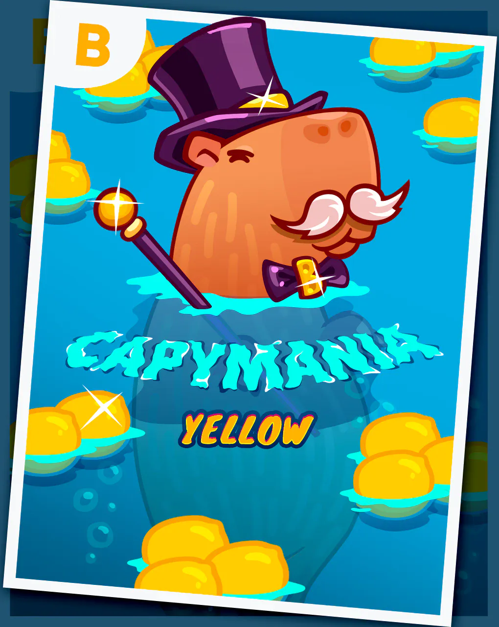 Capymania Yellow - SKYBET138