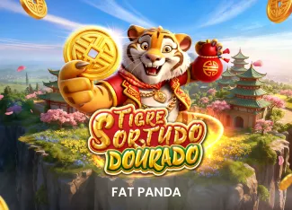 Tigre Sortudo Dourado - SKYBET138