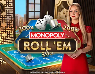 MONOPOLY Roll em - SKYBET138