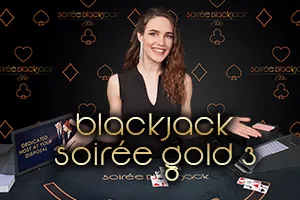Blackjack Soirée Gold 3 - SKYBET138